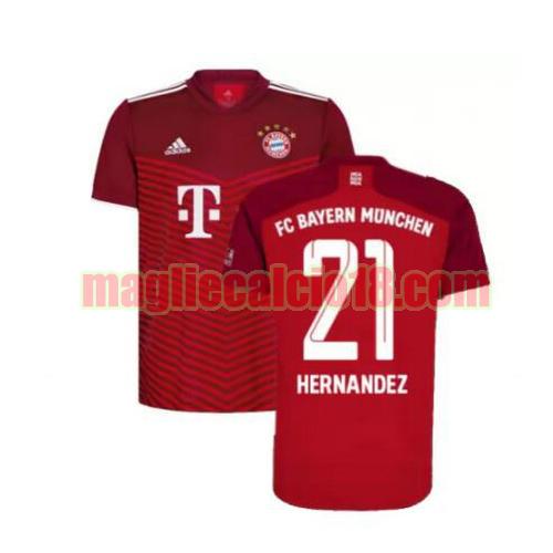 maglia bayern munich 2021-2022 prima hernandez 21