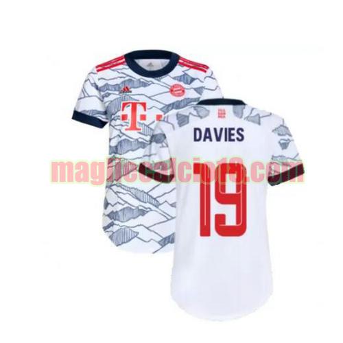 maglia bayern munich 2021-2022 terza davies 19