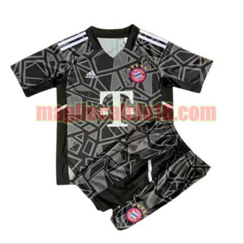 maglia bayern munich 2022-2023 bambino nero