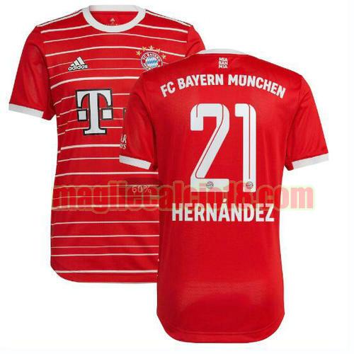 maglia bayern munich 2022-2023 prima hernandez 21