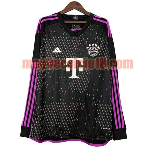 maglia bayern munich 2023-2024 manica lunga seconda