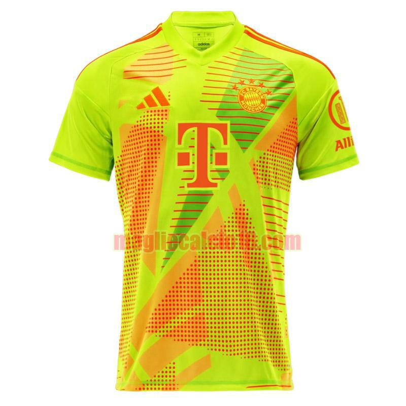 maglia bayern munich 2024-2025 giallo thailandia portiere