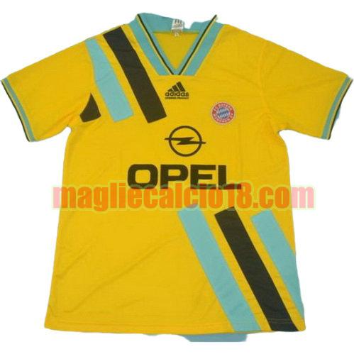 maglia bayern münchen 1993 seconda divisa manica corta