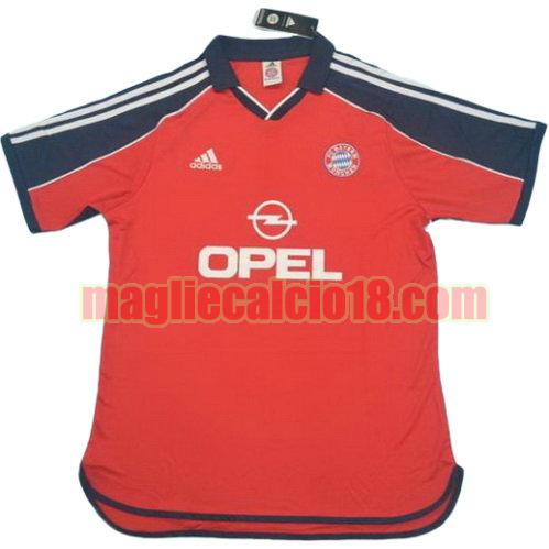 maglia bayern münchen 2000-2001 prima divisa manica corta