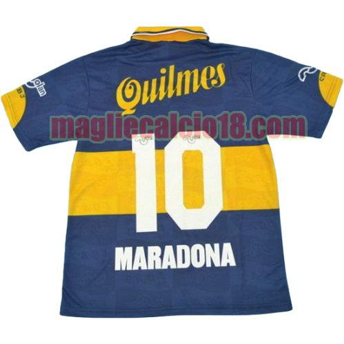 maglia boca juniors 1995 prima divisa maradona 10