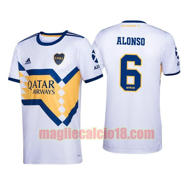 maglia boca juniors 2020-2021 seconda junior alonso 6