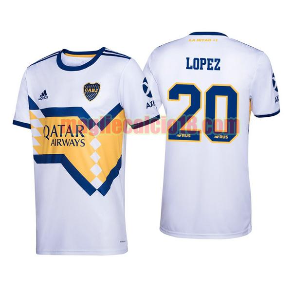 maglia boca juniors 2020-2021 seconda lisandro lopez 20