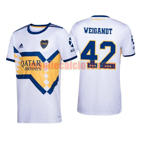maglia boca juniors 2020-2021 seconda marcelo weigandt 42