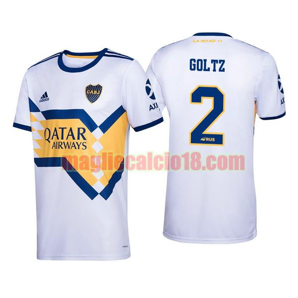 maglia boca juniors 2020-2021 seconda paolo goltz 2