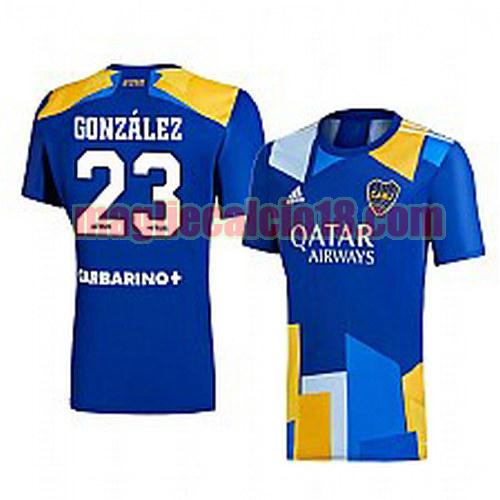 maglia boca juniors 2021-2022 prima diego gonzalez 23