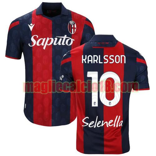 maglia bologna 2023-2024 karlsson 10 prima