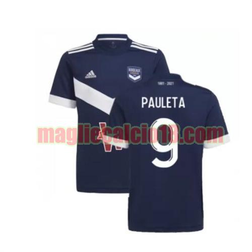 maglia bordeaux 2021-2022 prima pauleta 9