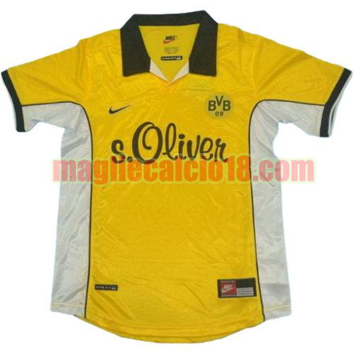 maglia borussia dortmund 1998 prima divisa manica corta