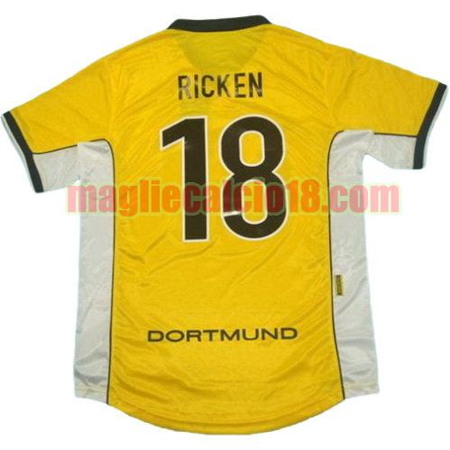 maglia borussia dortmund 1998 prima divisa ricken 18