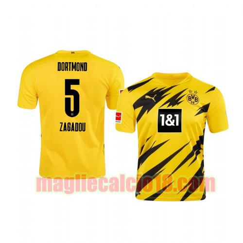 maglia borussia dortmund 2020-2021 prima dan-axel zagadou 5