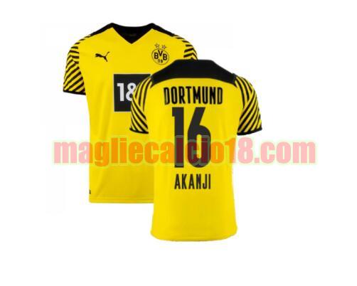maglia borussia dortmund 2021-2022 prima akanji 16