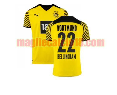 maglia borussia dortmund 2021-2022 prima bellingham 22