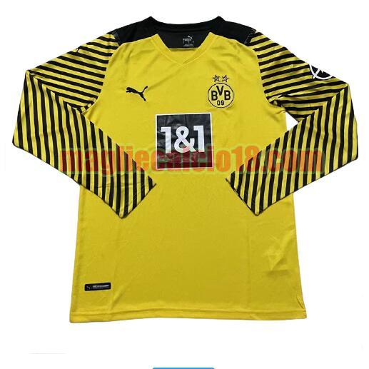 maglia borussia dortmund 2021-2022 prima manica lunga