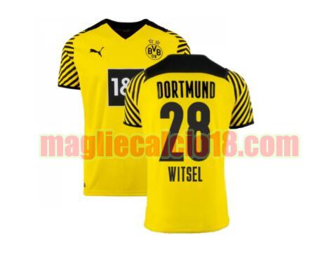 maglia borussia dortmund 2021-2022 prima witsel 28