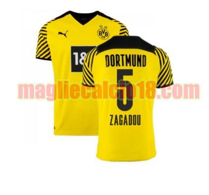 maglia borussia dortmund 2021-2022 prima zagadou 5