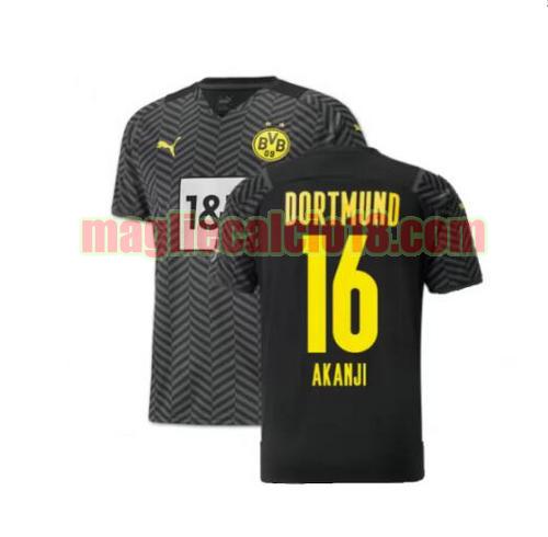 maglia borussia dortmund 2021-2022 seconda akanji 16