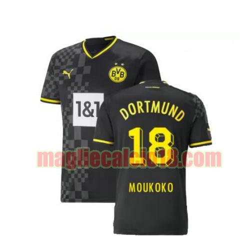 maglia borussia dortmund 2022-2023 seconda moukoko 18