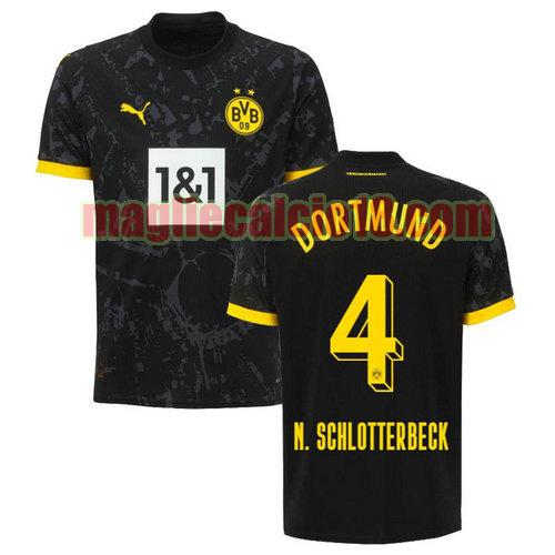 maglia borussia dortmund 2023-2024 n. schlotterbeck seconda