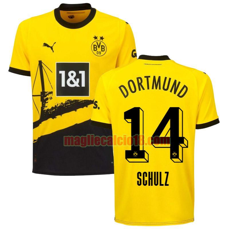 maglia borussia dortmund 2023-2024 schulz 14 prima