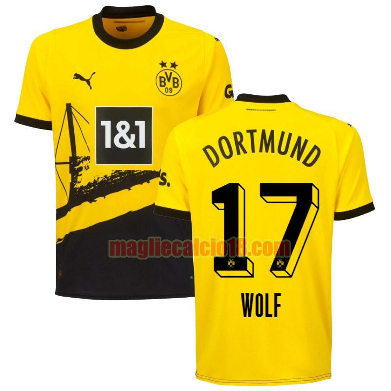 maglia borussia dortmund 2023-2024 wolf 17 prima
