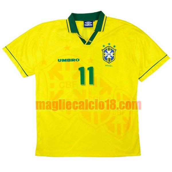 maglia brasile 1994 prima divisa gialloromario 11