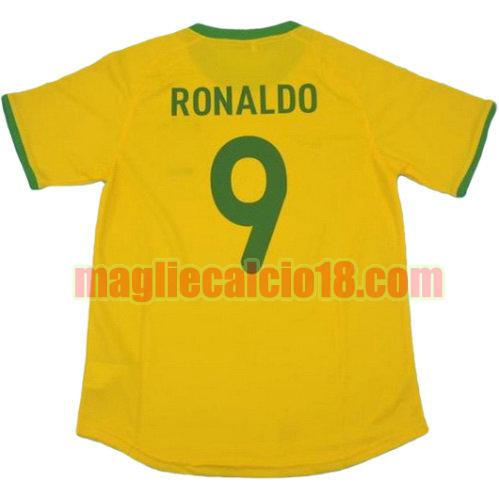 maglia brasile 2000 prima divisa ronaldo 9