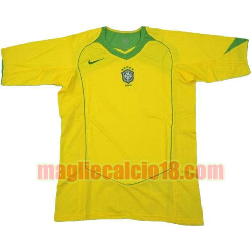 maglia brasile 2004 prima divisa manica corta