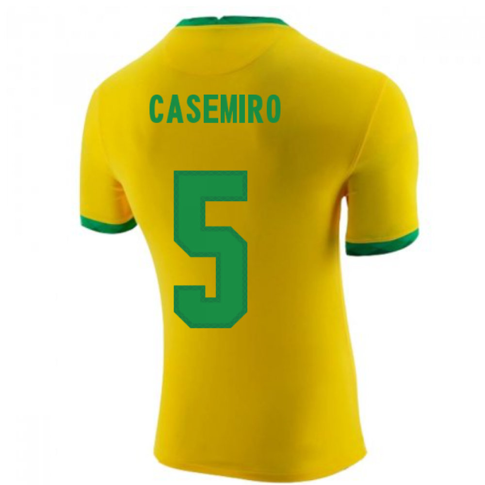 maglia brasile 2020-2021 prima casemiro 5