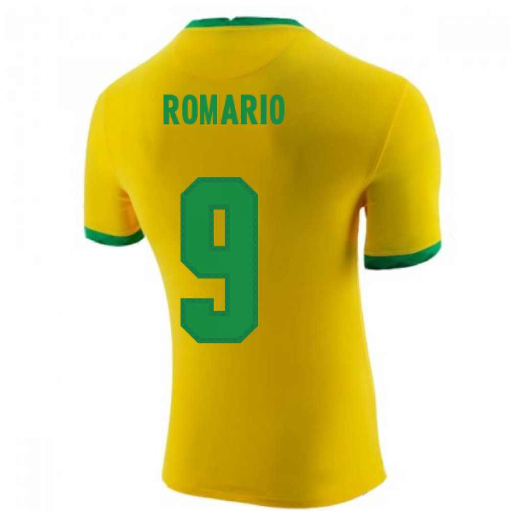 maglia brasile 2020-2021 prima romario 9