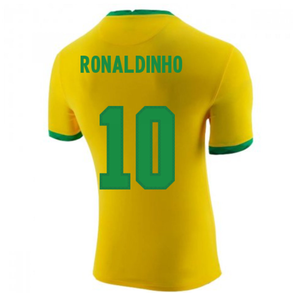 maglia brasile 2020-2021 prima ronaldinho 10