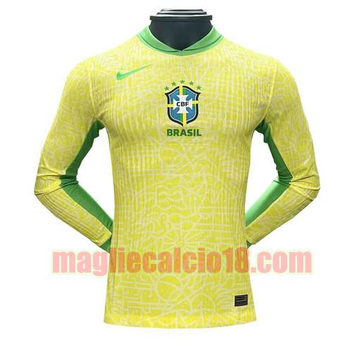 maglia brasile 2023-2024 manica lunga prima