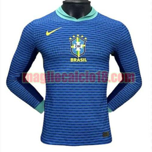 maglia brasile 2024-2025 manica lunga player version seconda