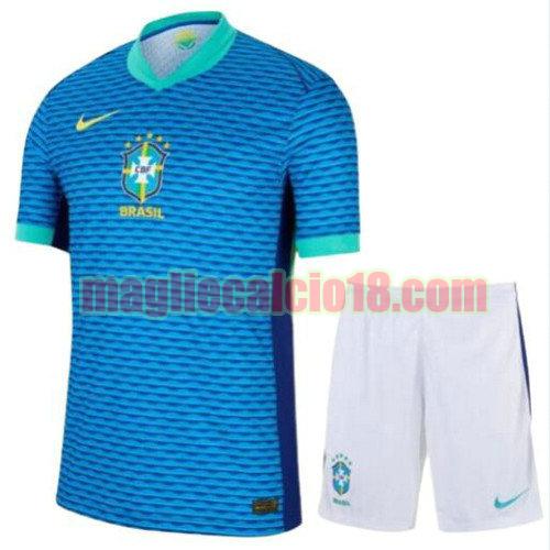 maglia brasile 2024 bambino seconda