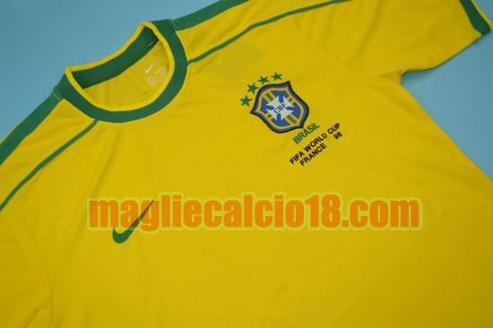maglia brasile coppa del mondo 1998 prima divisa manica corta