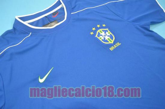 maglia brasile coppa del mondo 1998 seconda divisa manica corta