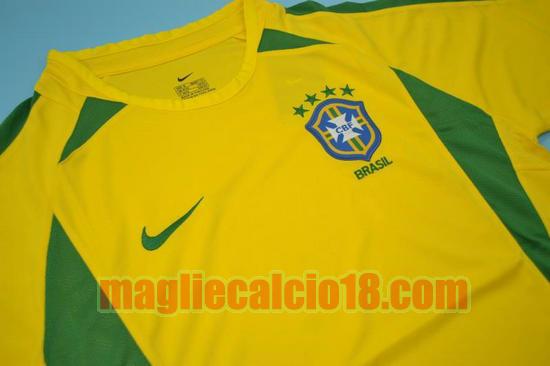 maglia brasile coppa del mondo 2002 prima divisa manica corta