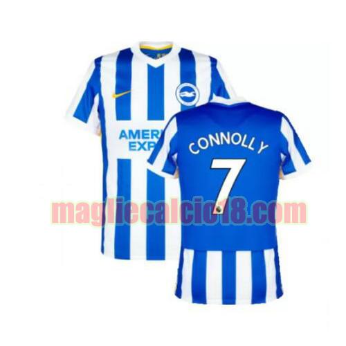 maglia brighton & hove albion f.c. 2021-2022 prima connolly 7