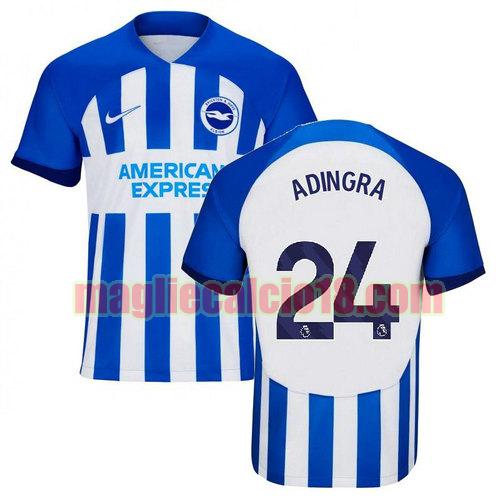 maglia brighton & hove albion f.c. 2023-2024 adingra 24 prima