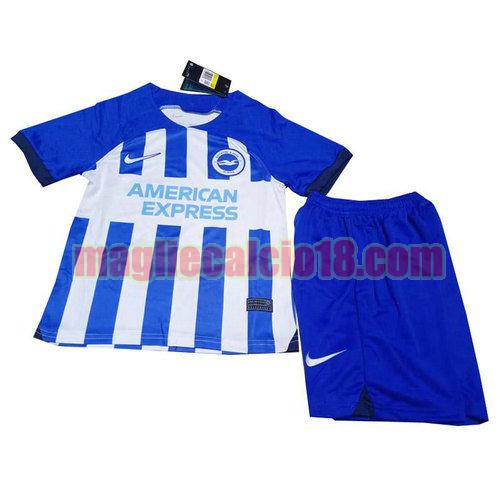 maglia brighton & hove albion f.c. 2023-2024 bambino prima