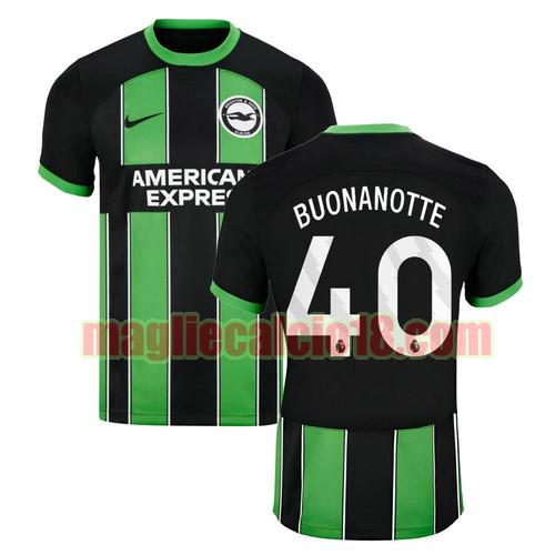 maglia brighton & hove albion f.c. 2023-2024 buonanotte 40 seconda