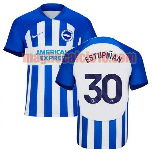 maglia brighton & hove albion f.c. 2023-2024 estupinan 30 prima