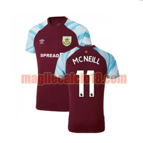 maglia burnley fc 2021-2022 prima mcneill 11