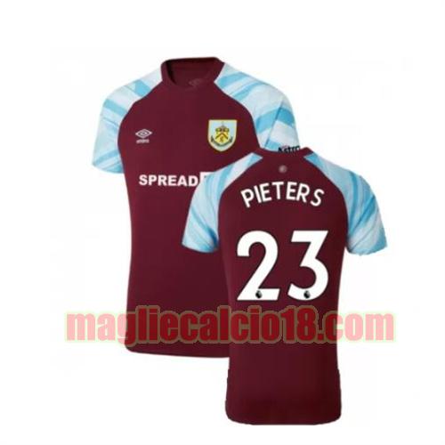 maglia burnley fc 2021-2022 prima pieters 23