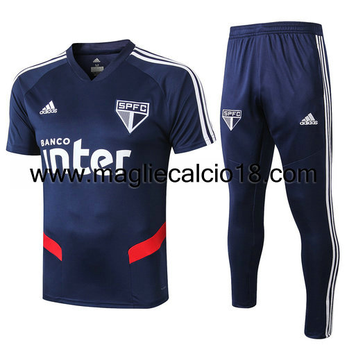 maglia calcio San Paolo polo 2020 blu reale