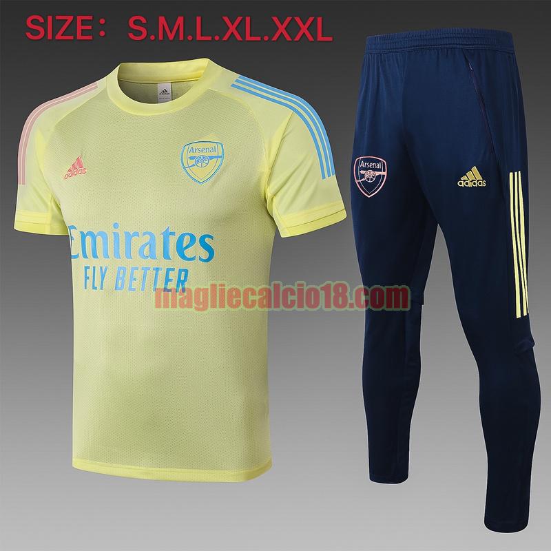 maglia calcio arsenal 2020-2021 giallo
